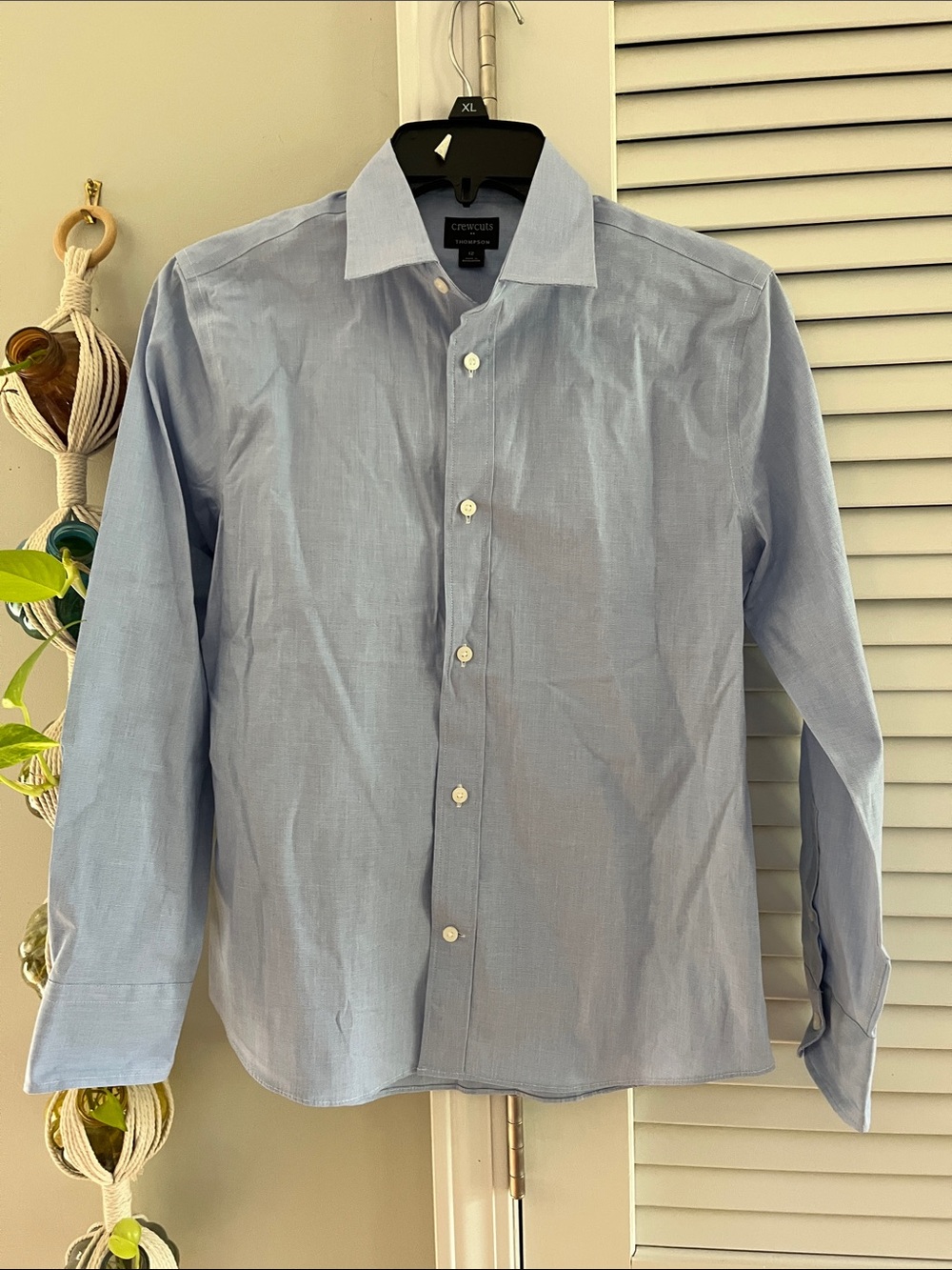 Crewcuts Light Blue Long-Sleeve Button-Down Shirt